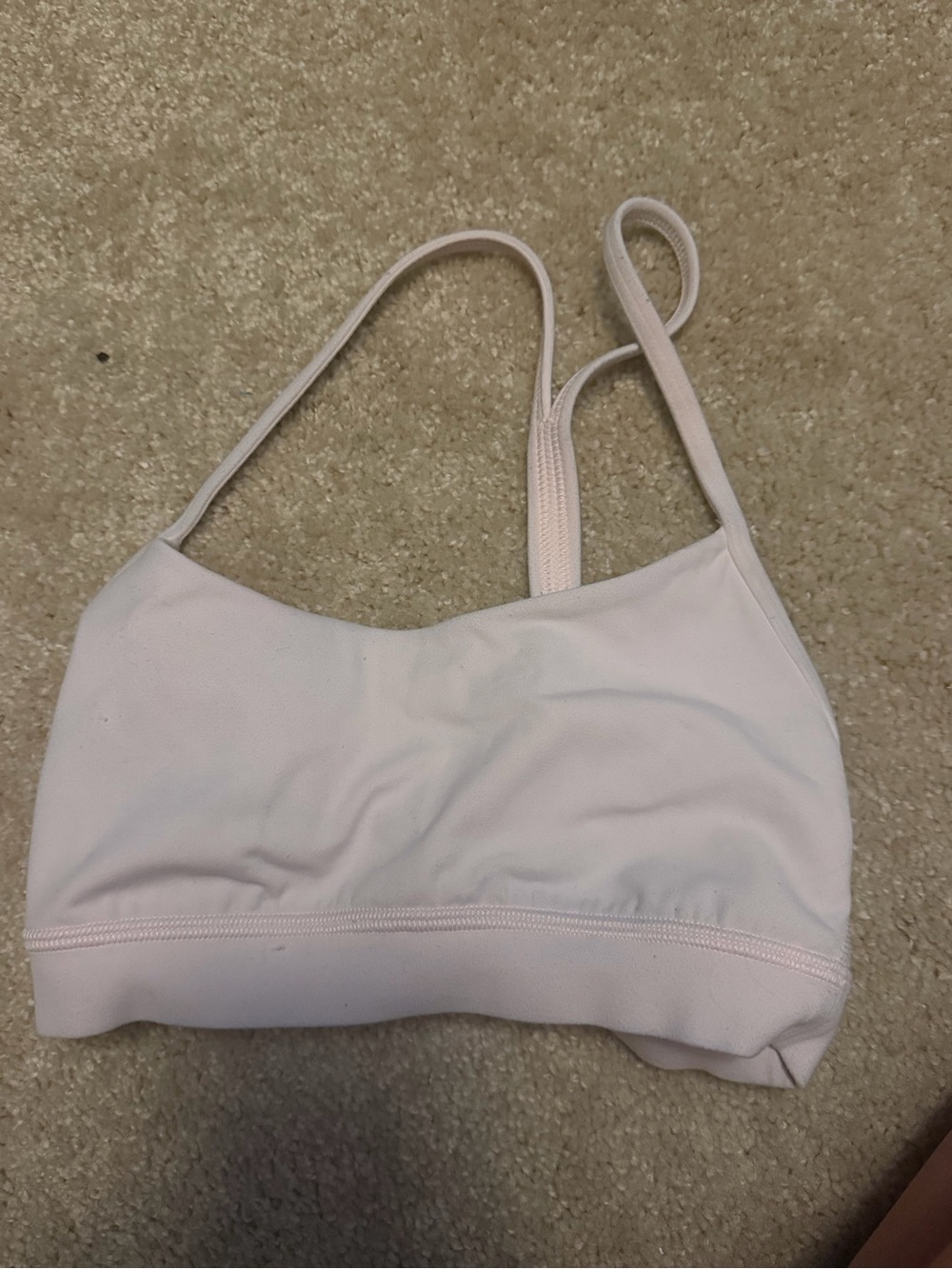 lululemon athletica Pale Pink Everyday Bralette